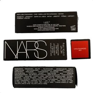 NARS Explicit Lipstick | Refillable 863 Unauthorized (Classic / Scarlet Red)